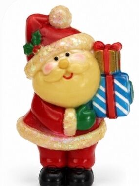 Vintage Fun World Santa Claus Christmas Brooch Pin Item No.‎ 7000